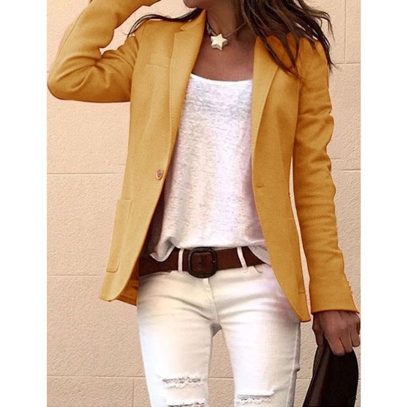 Edna | Blazer with Notch Lapel and Button-Front for Women