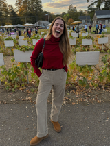 Women's Merino Sweater & Wide-Leg Trousers