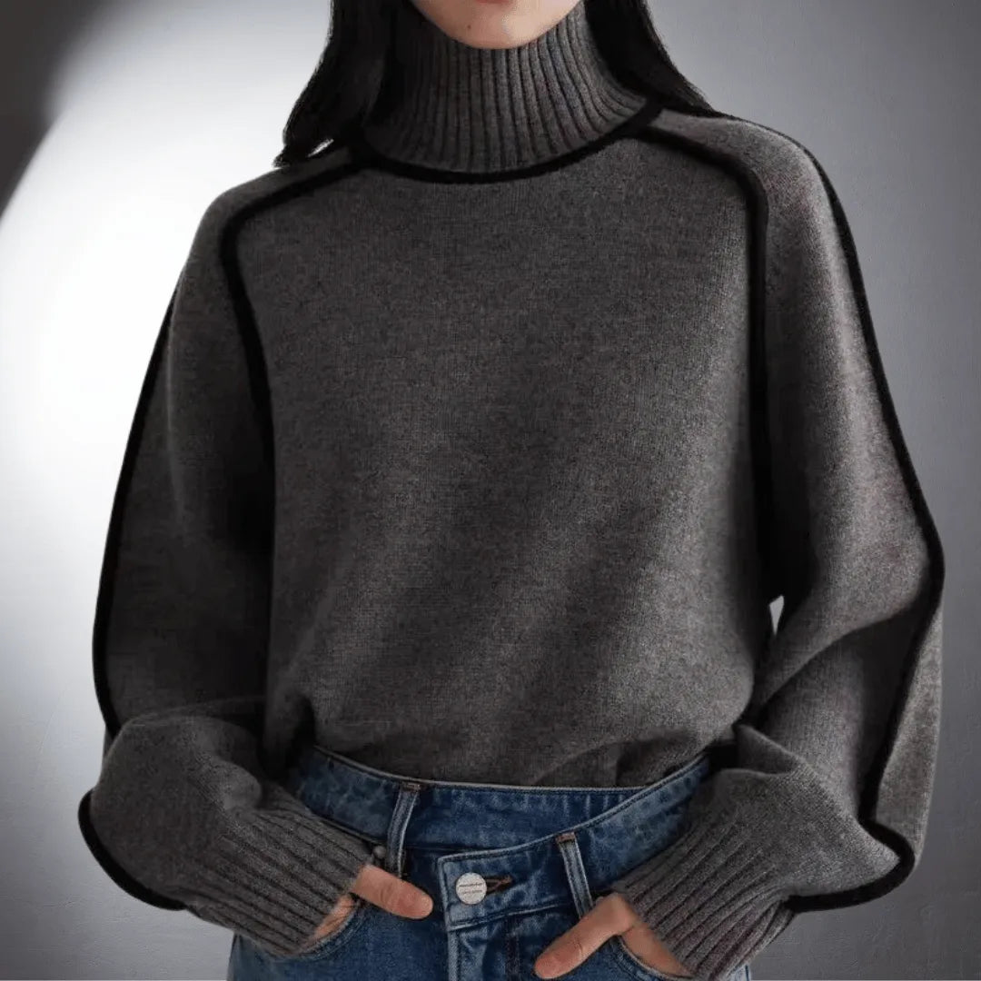 Bio Turtleneck Sweater with Premium Comfort