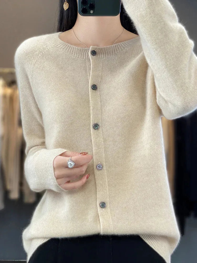 Buttoned Cardigan