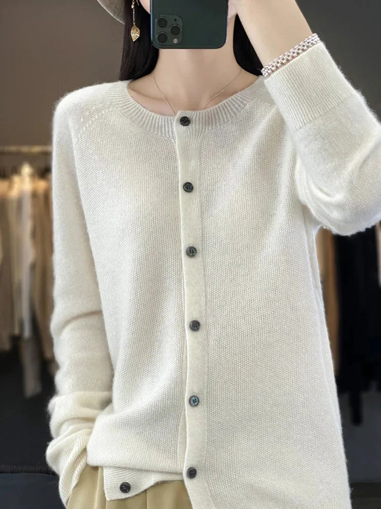 Buttoned Cardigan