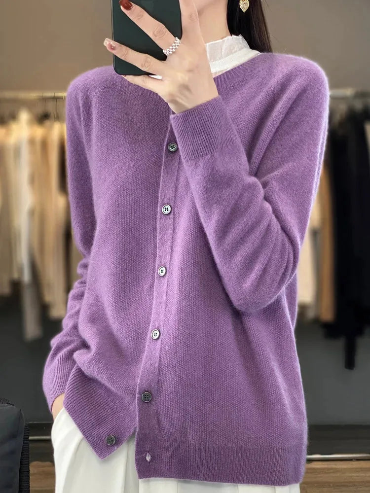 Buttoned Cardigan