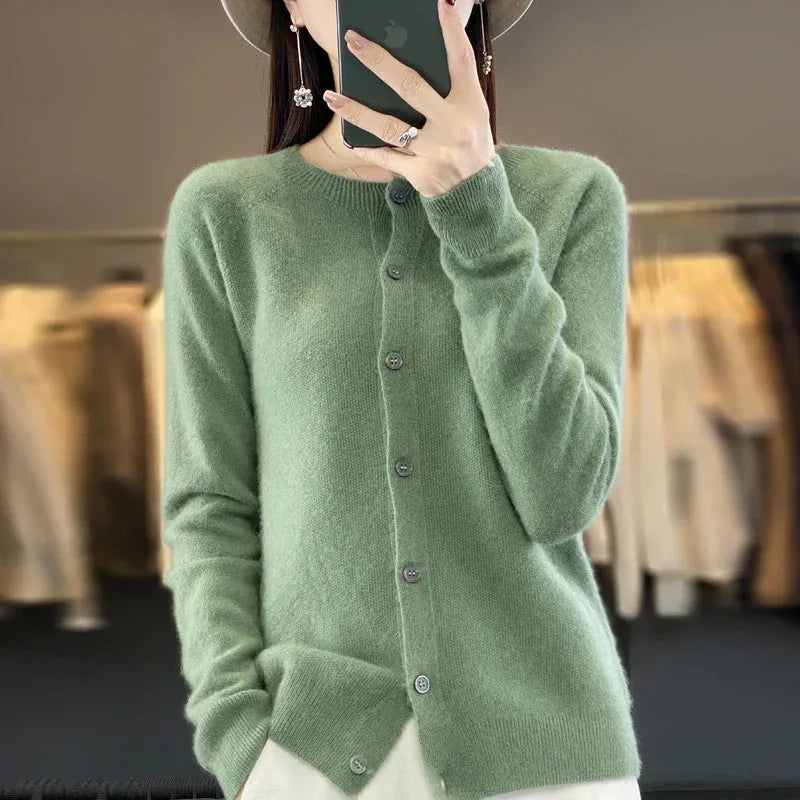 Buttoned Cardigan