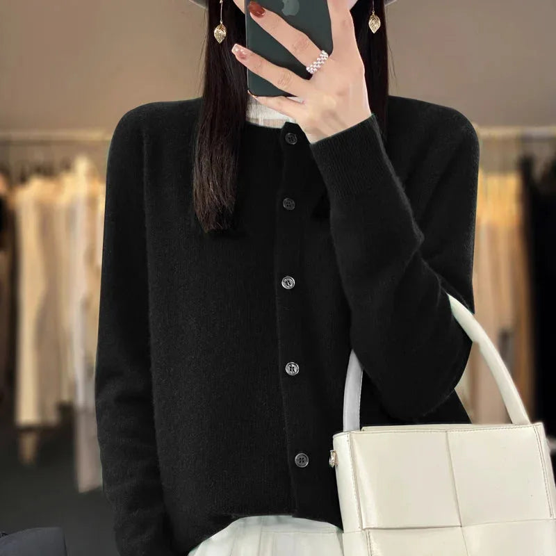 Buttoned Cardigan