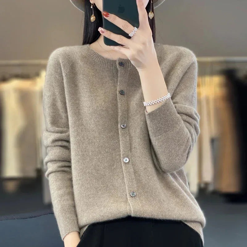 Buttoned Cardigan