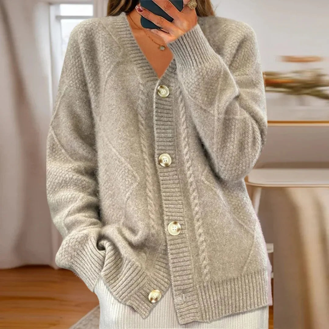 Cable Cardigan