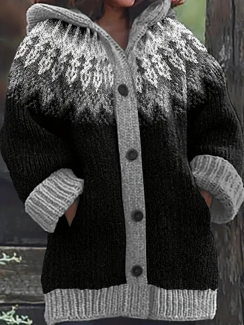 Casual Hooded Cardigan