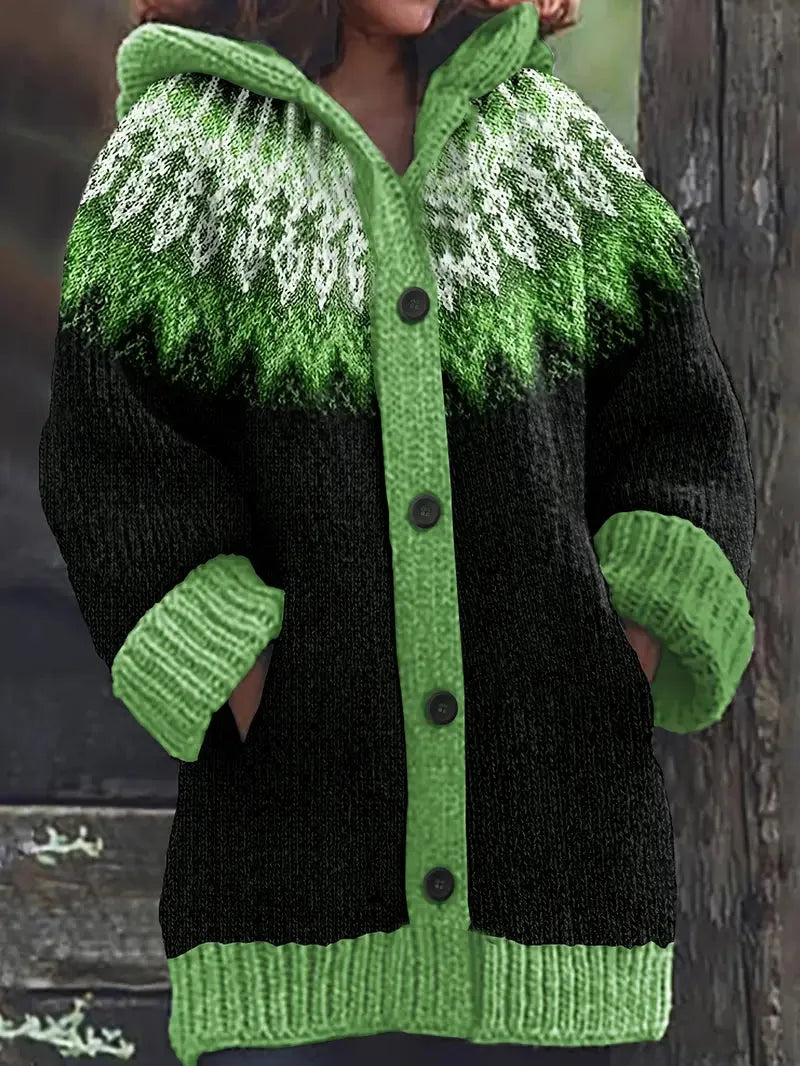Casual Hooded Cardigan