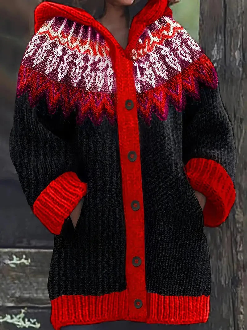 Casual Hooded Cardigan