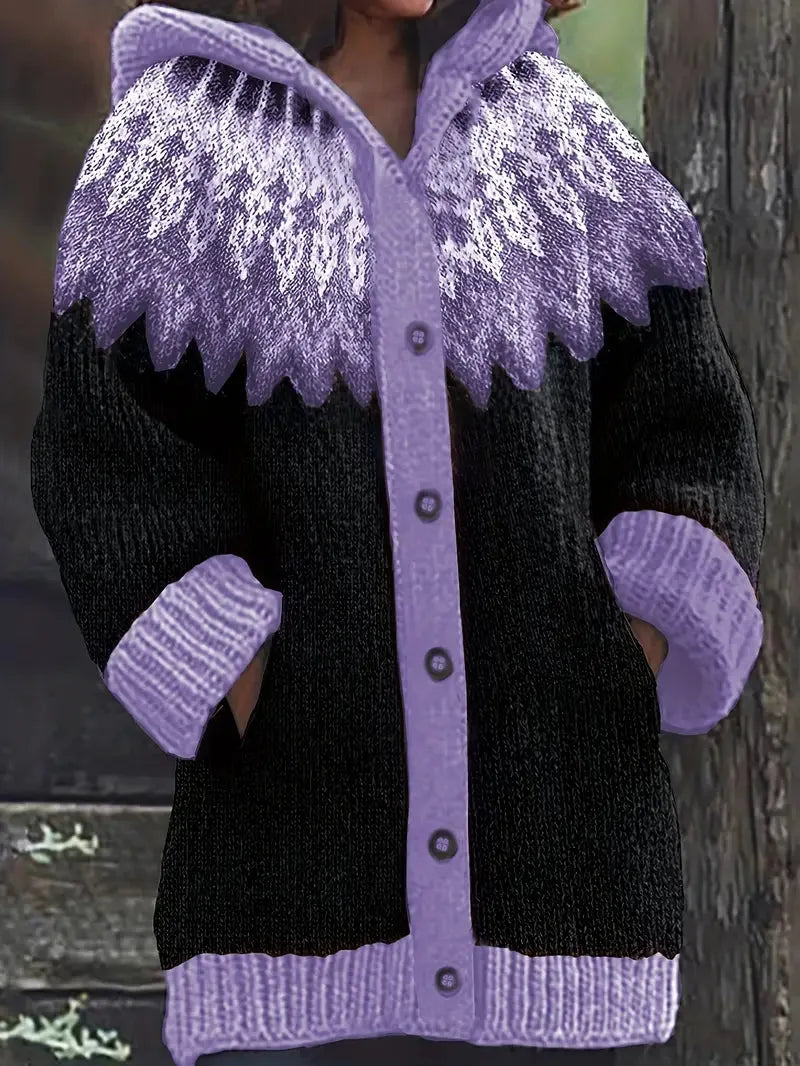 Casual Hooded Cardigan