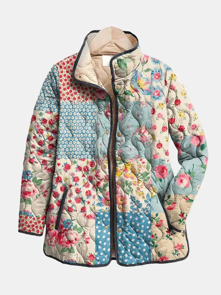 Charming Floral Quilted