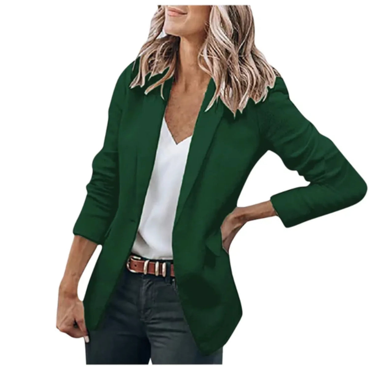 Dames Blazer met Getailleerde Pasvorm