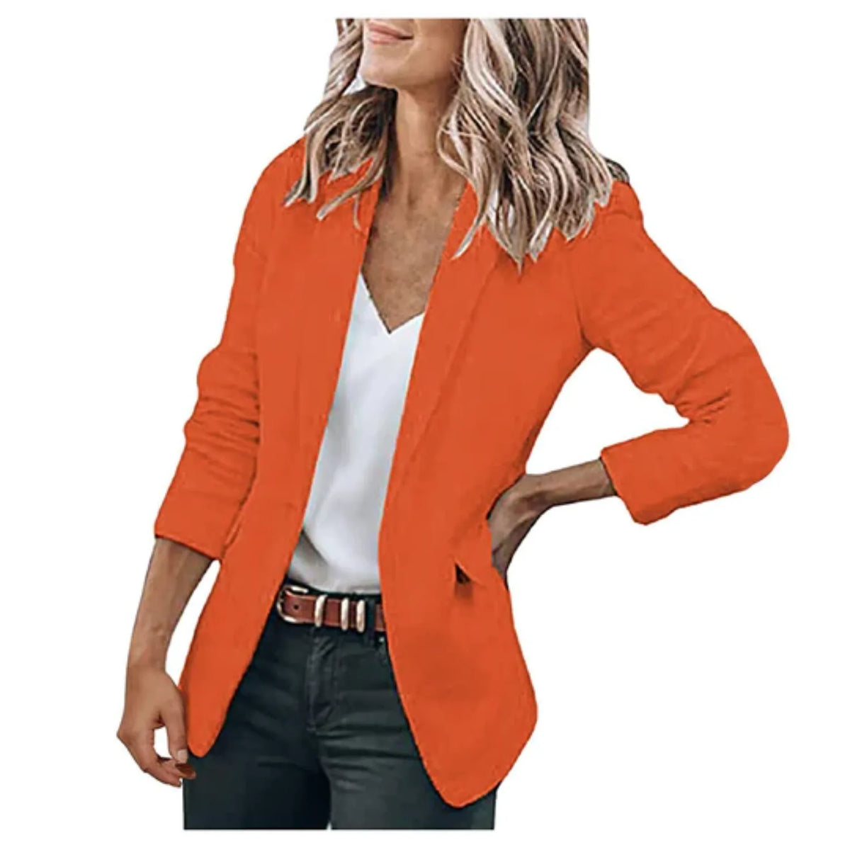 Dames Blazer met Getailleerde Pasvorm