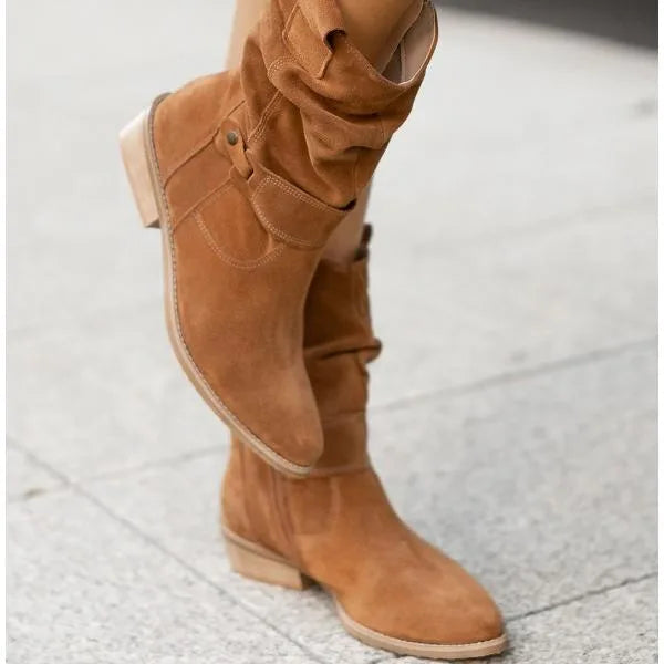 Elegant Ankle Boots with Zipper Closure