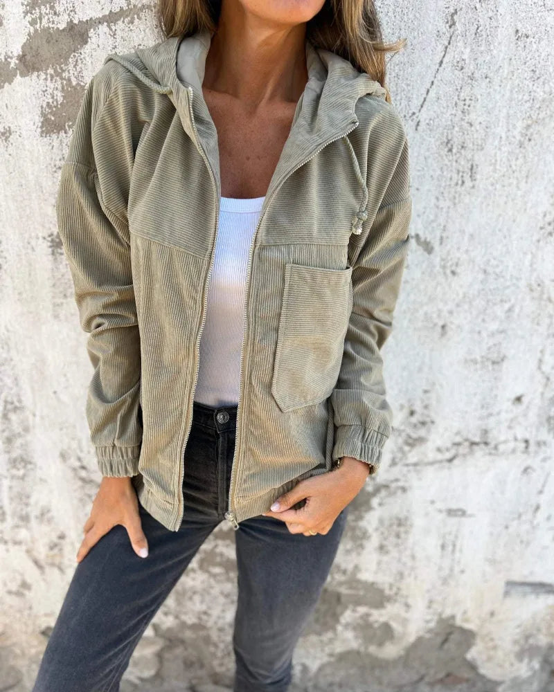 Hooded Zip Jacket