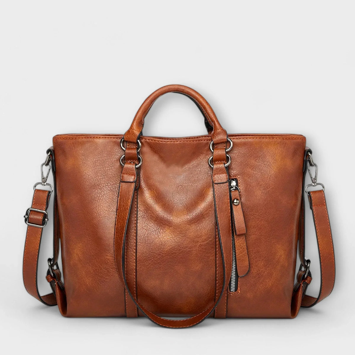 Large leather bag