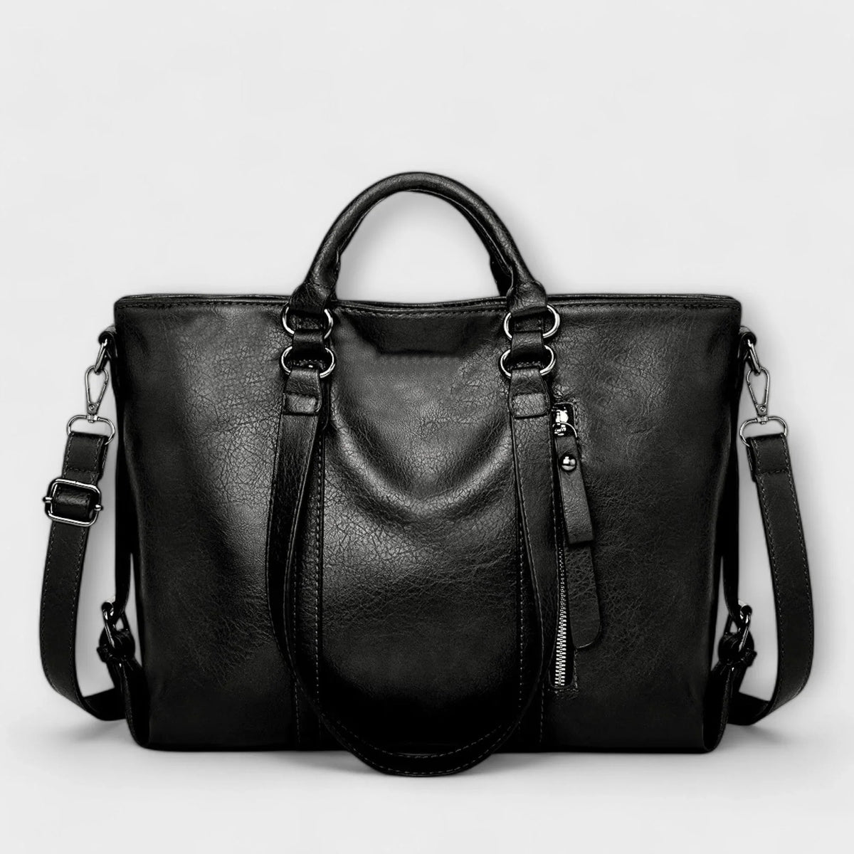 Large leather bag