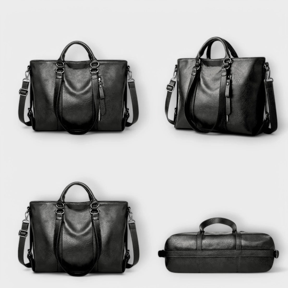 Large leather bag