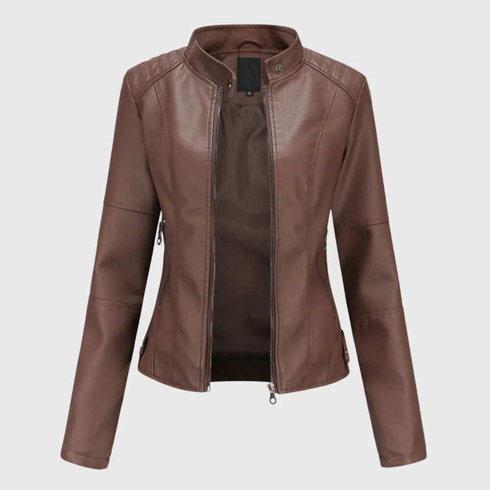 Stylish Leather Jacket For Women