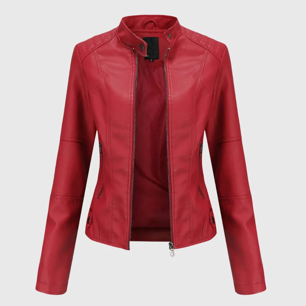 Stylish Leather Jacket For Women
