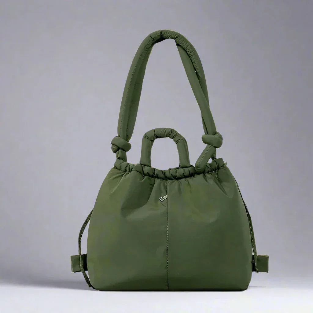 Women's Quilted Puffer Tote Bag
