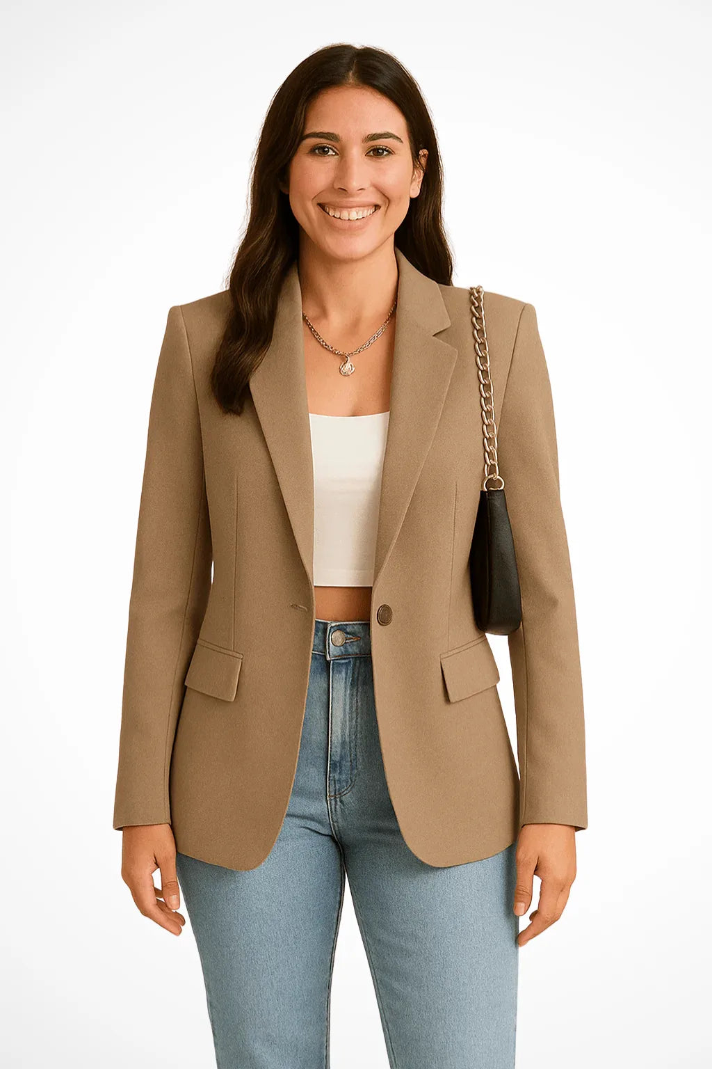 Women's Single Button Blazer