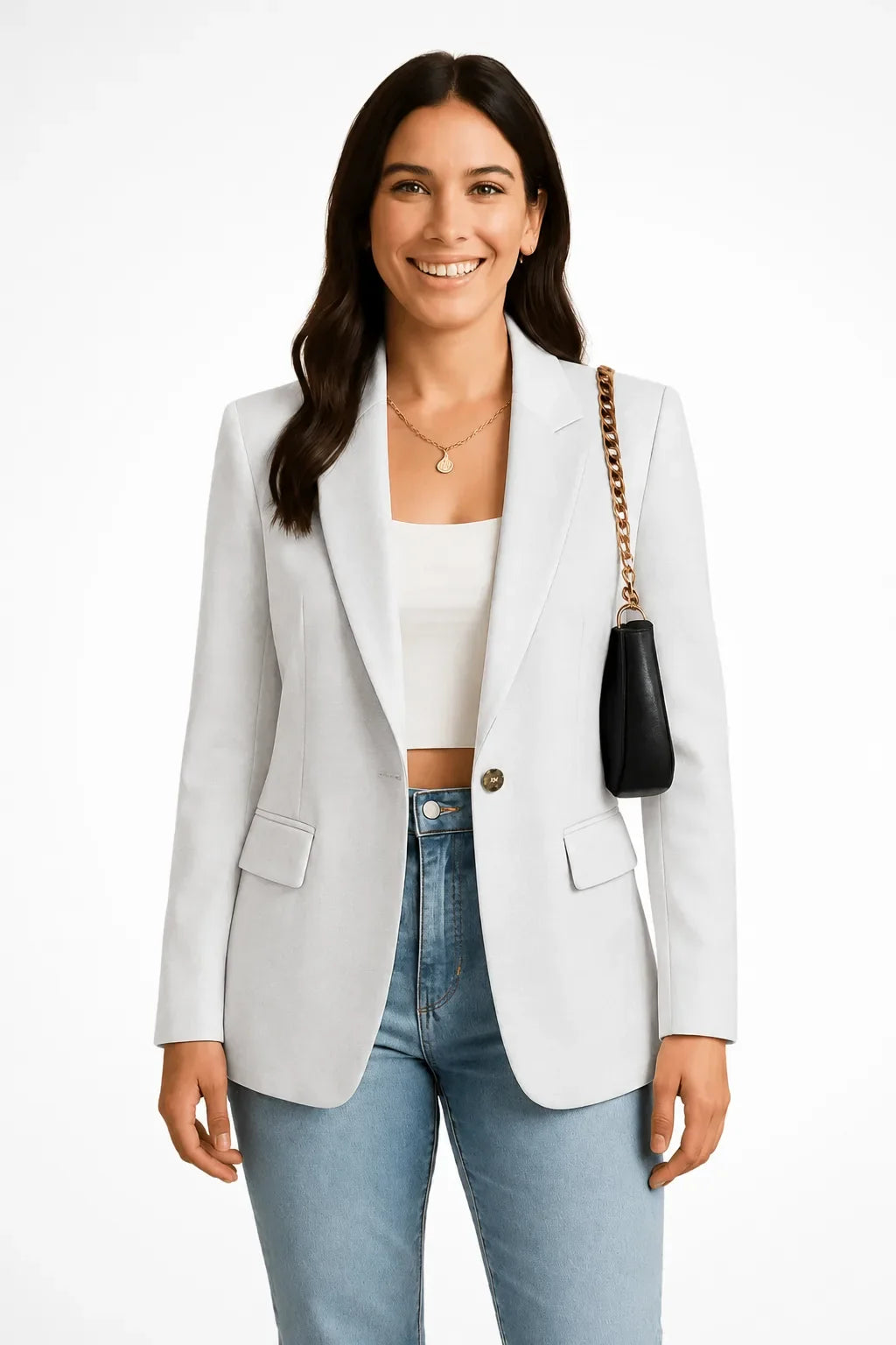 Women's Single Button Blazer