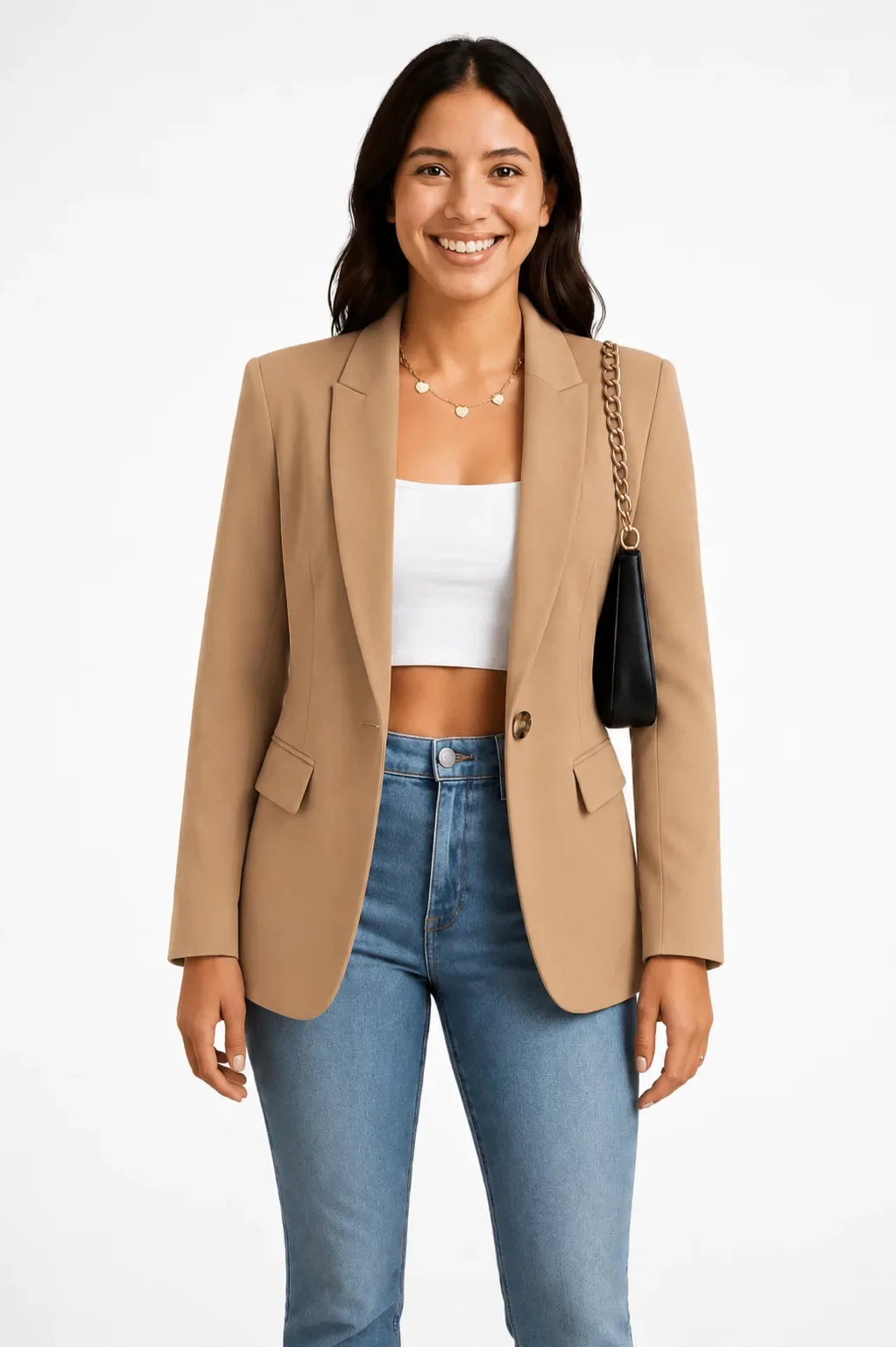 Women's Single Button Blazer