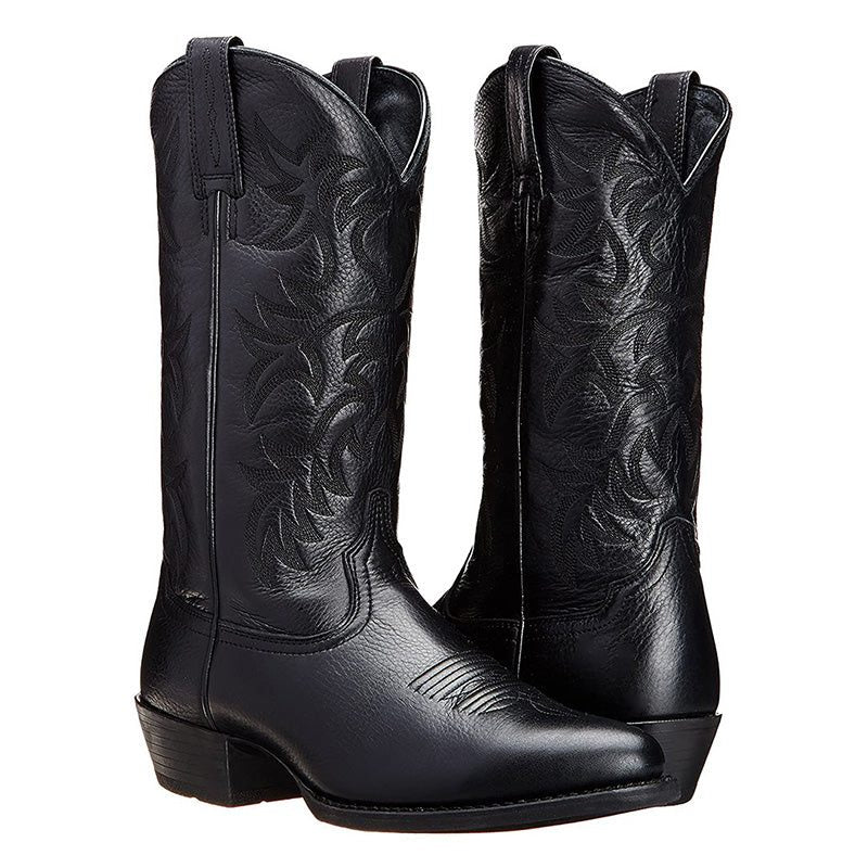 Keaton | Embroidered Cowboy Boots with Pointed Toe for Women