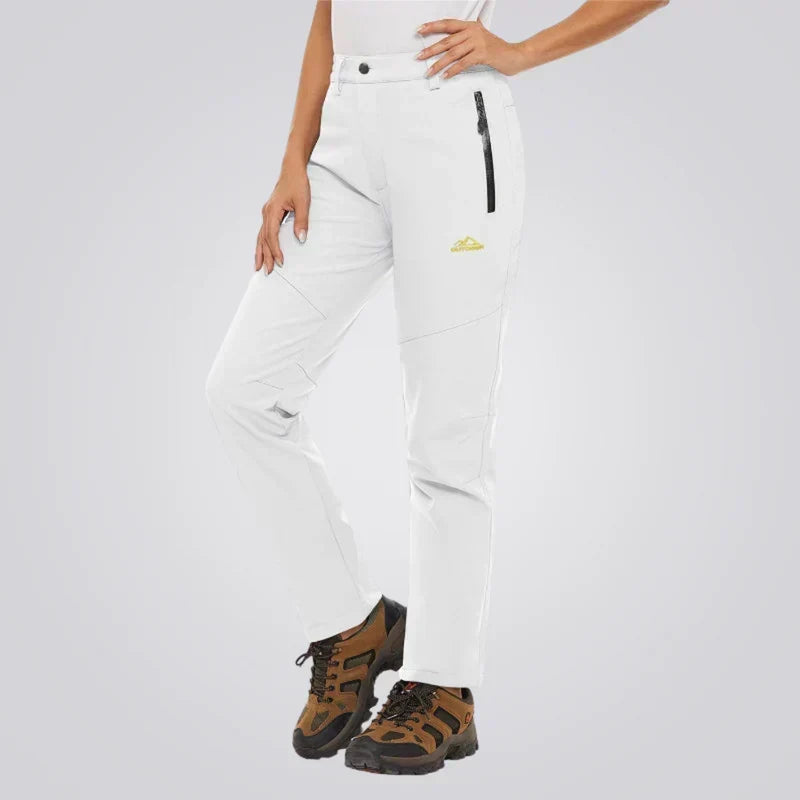 Women's Straight Leg Snow Pants, Zip Pocket, Long Length