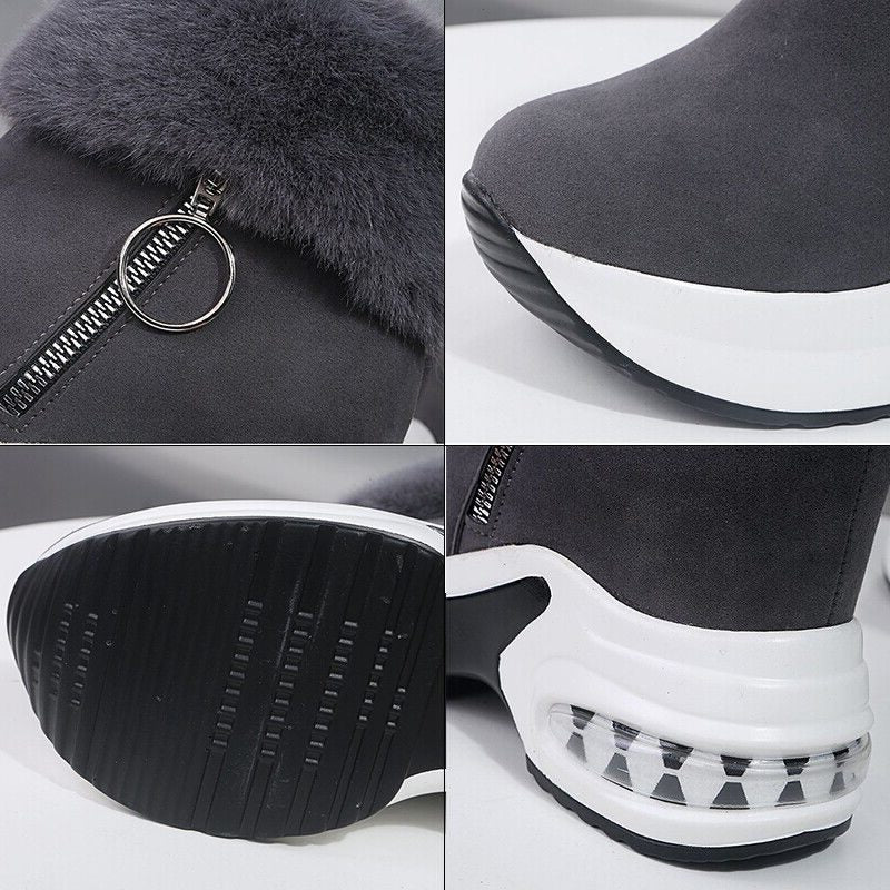 Eshe | Platform Lace-Up Snow Boots for Women