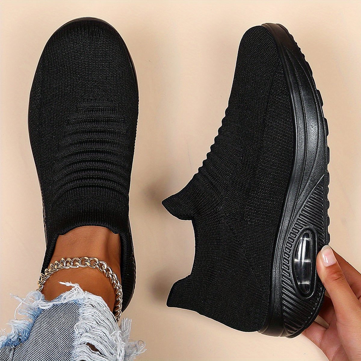 Estrella | Knit Slip-On Shoes for Women
