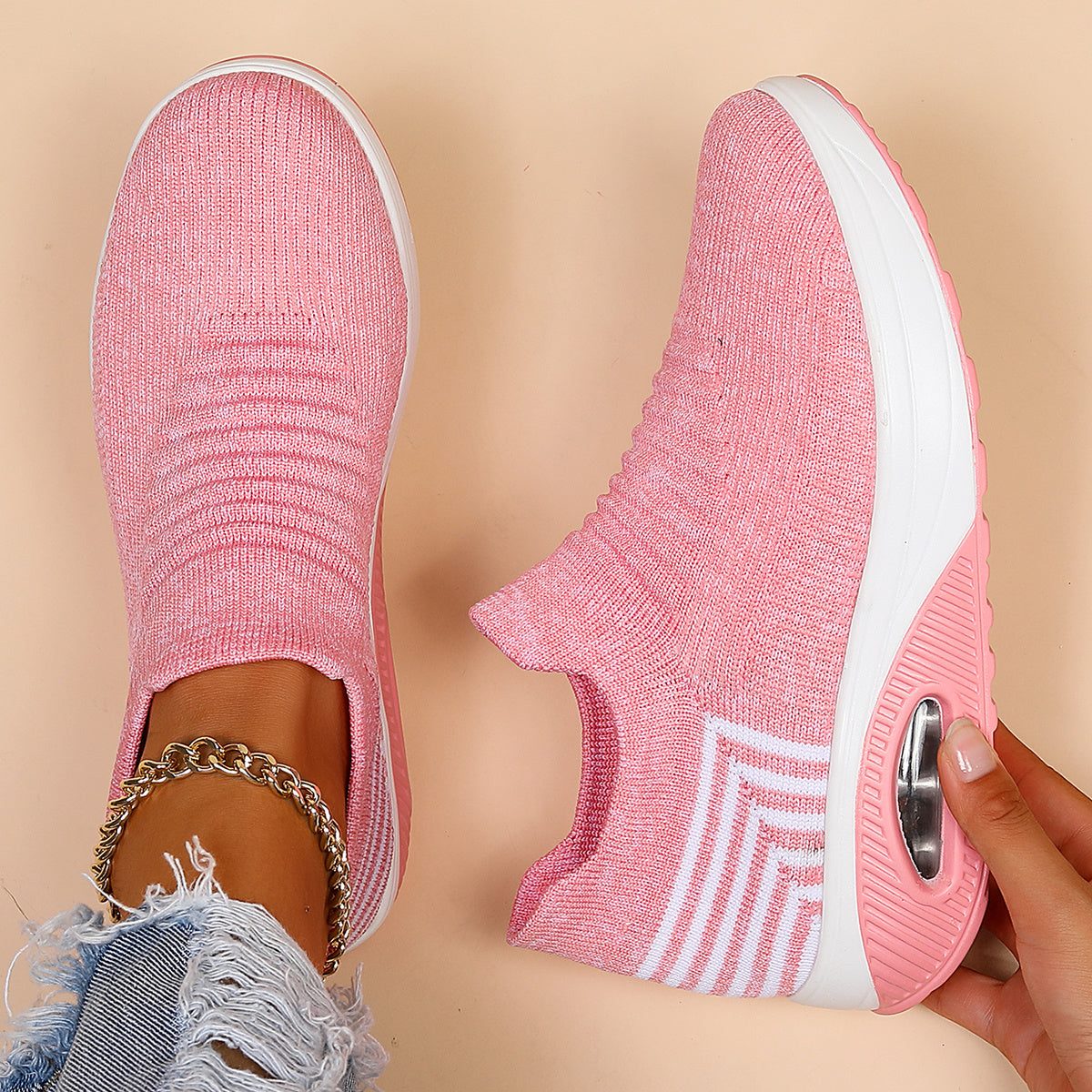 Estrella | Knit Slip-On Shoes for Women