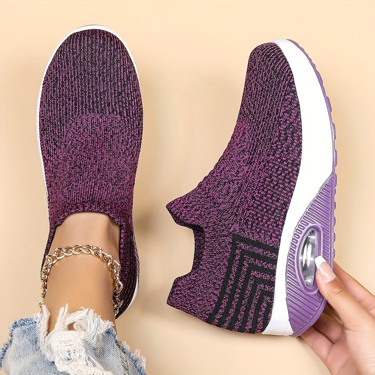 Estrella | Knit Slip-On Shoes for Women