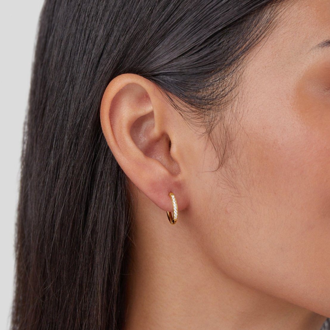Eternal Circle | Eternity Circle Earrings