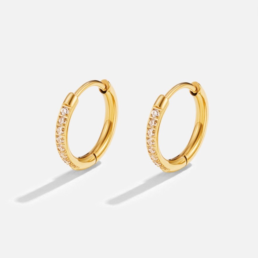 Eternal Circle | Eternity Circle Earrings