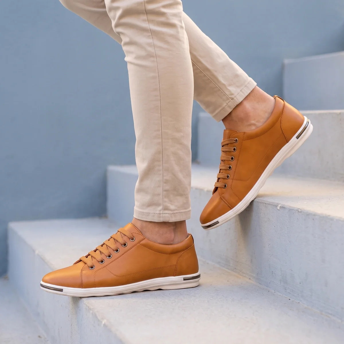 Eugene Genuine Leather Smart Casual Sneakers