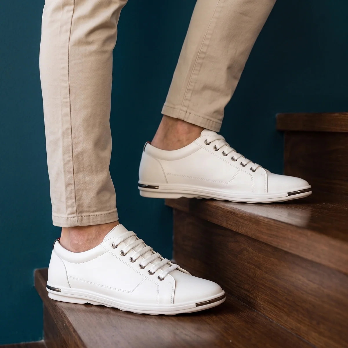 Eugene Genuine Leather Smart Casual Sneakers