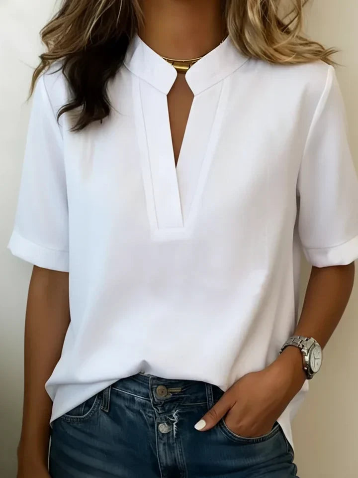 Women's Flowy Occasion Blouse – Relaxed Day-to-Night Blouse