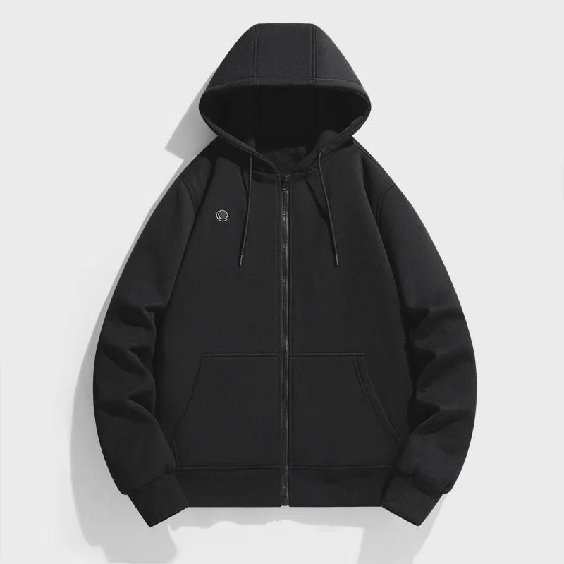Farah | Heated Hoodie with Kangaroo Pocket and Zip for Women