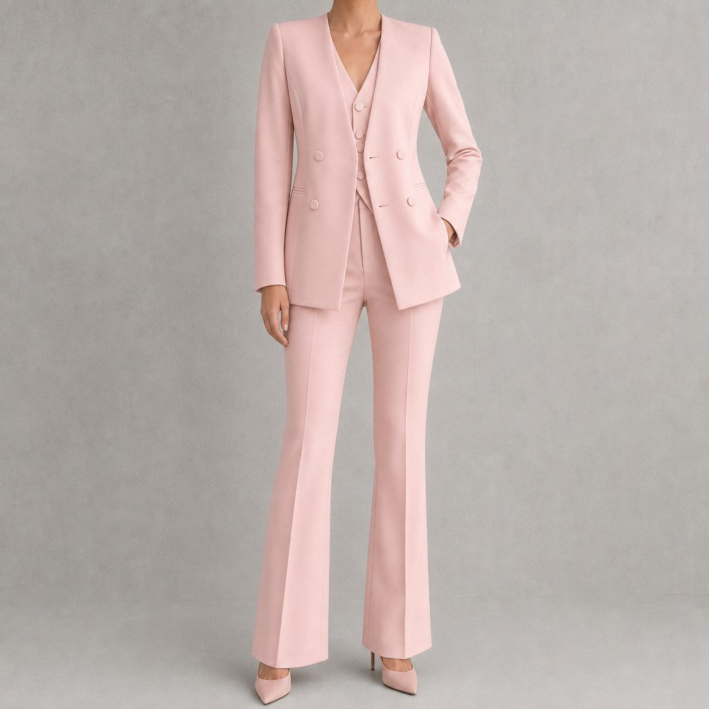 Felicia | Single-Breasted Tailored Suit Set for Women