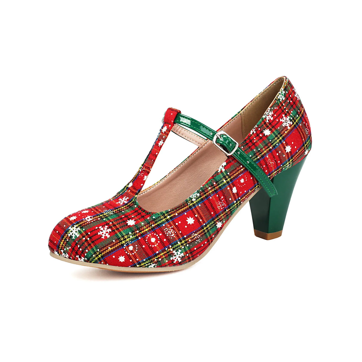 Felicity | Women's Festive Mary Jane Christmas Heels