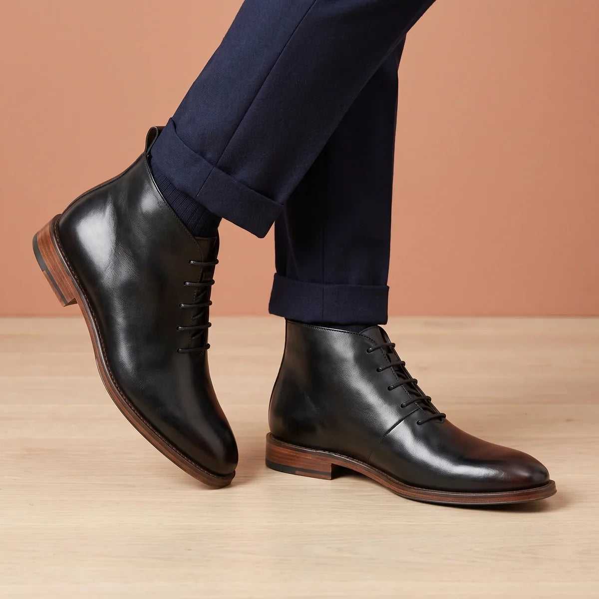 Ferdinando Full Grain Leather Goodyear Welt Boots