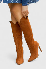 Brown Suede