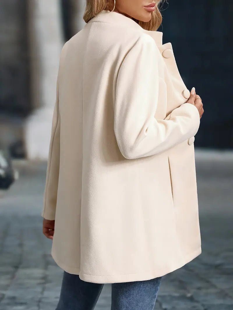 Floriane | Wool Longline Winter Coat for Women