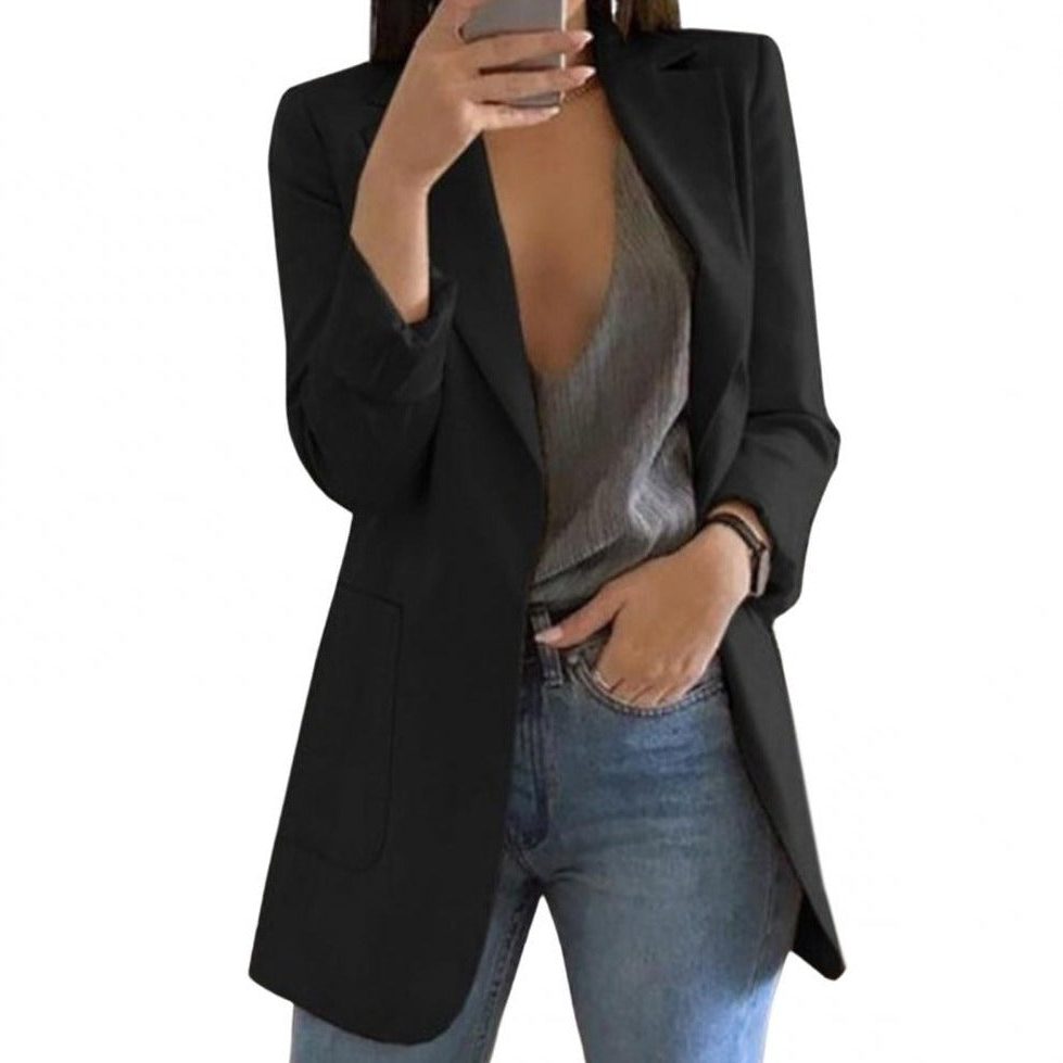 Floriane | Oversized Blazer with Welt Pockets for Women