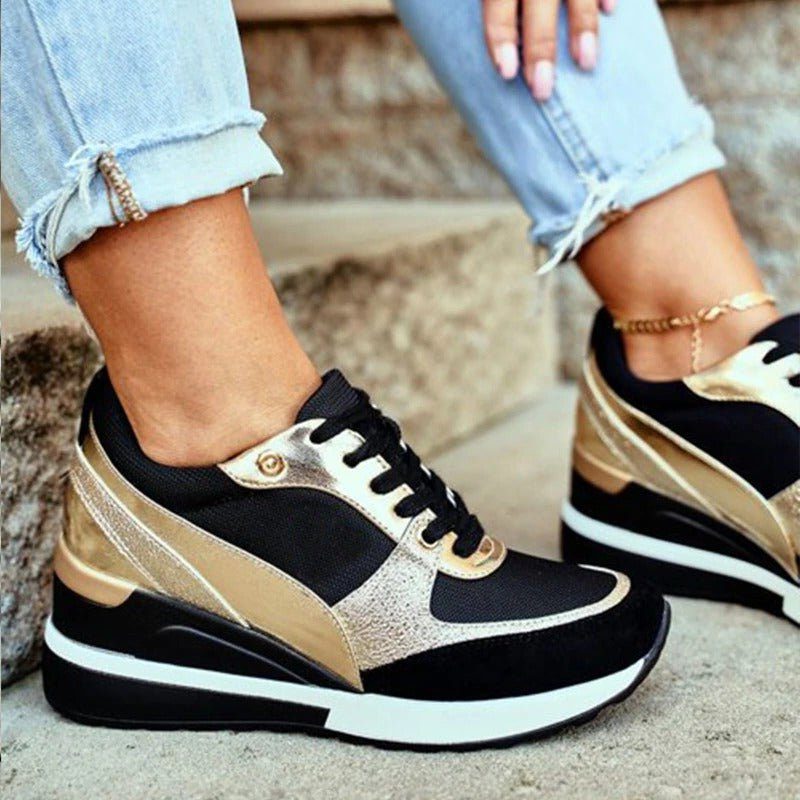 Forsythia | Platform Lace-Up Shoes for Women