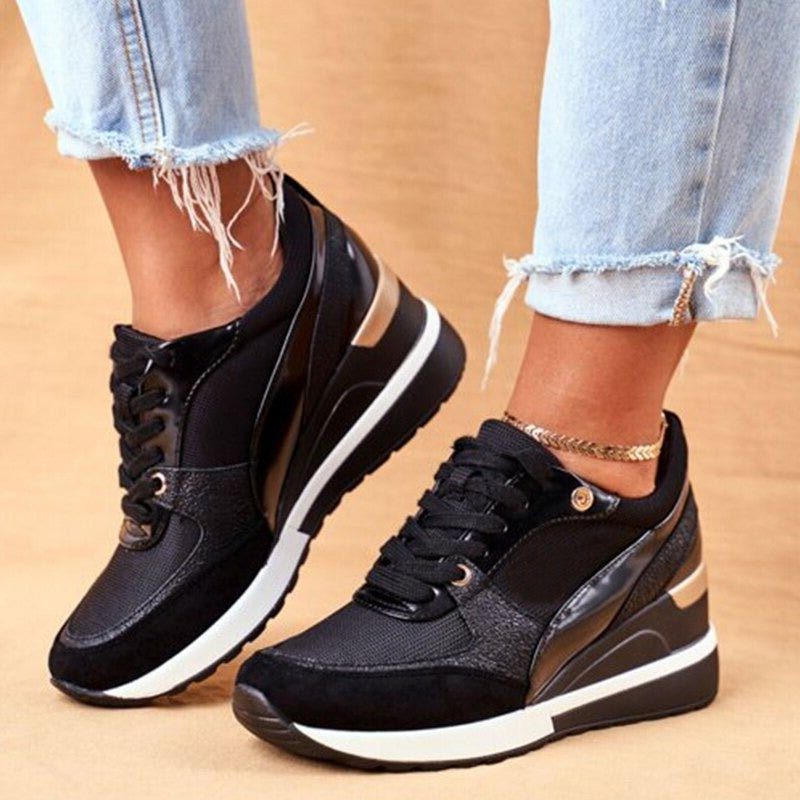 Forsythia | Platform Lace-Up Shoes for Women