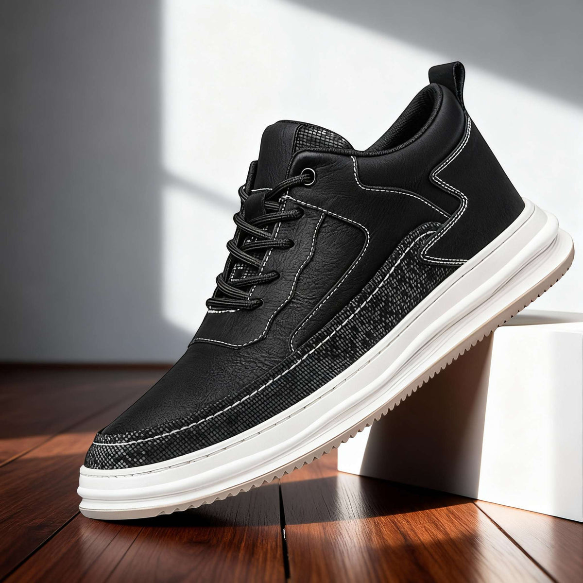 Travis Page | men's Leather Sneakers