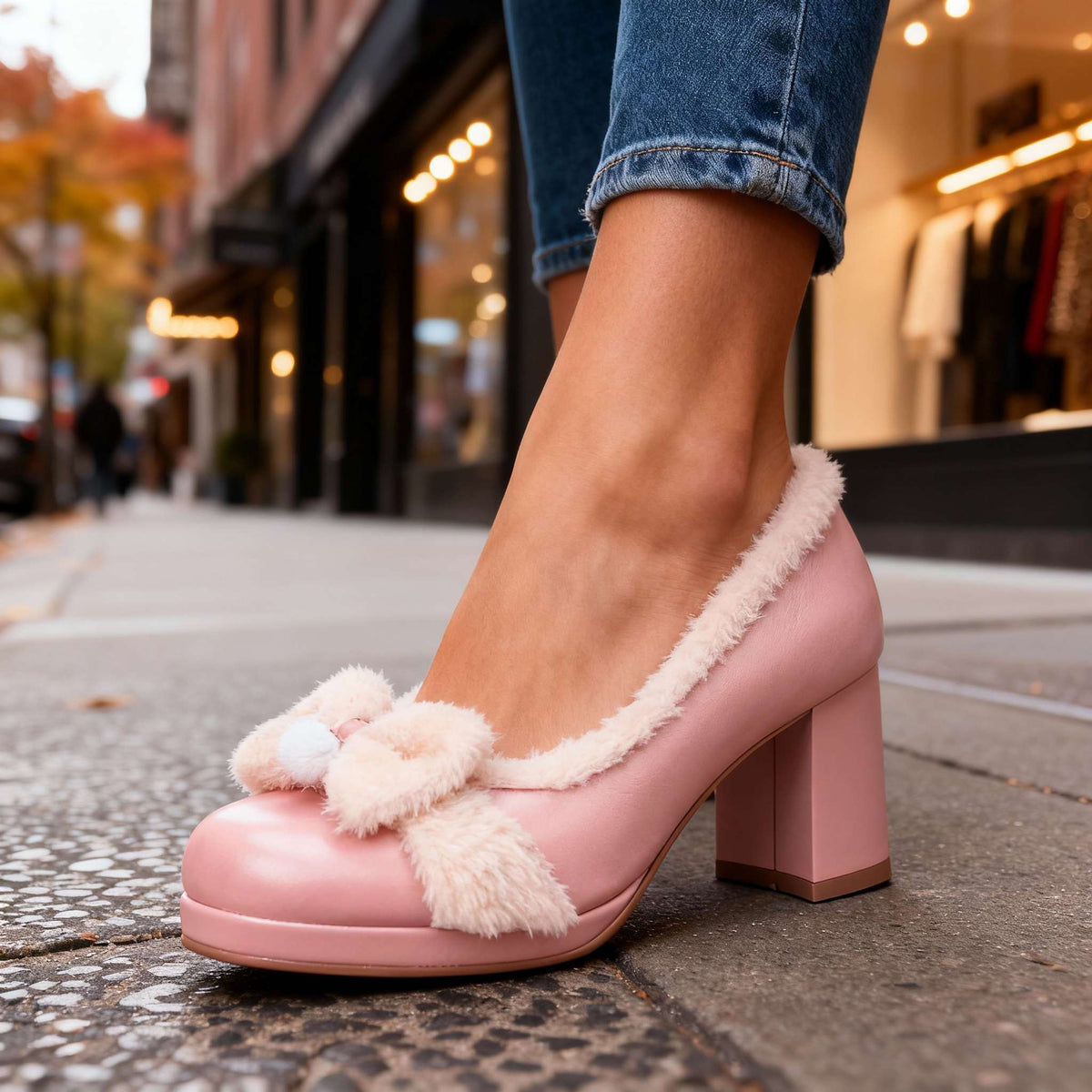 Valentina Sherpa Pumps